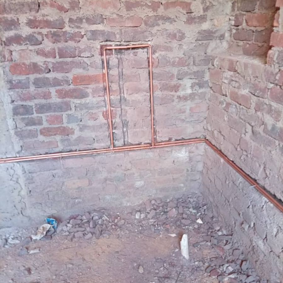 plumbing and electrical works at Mahatshula